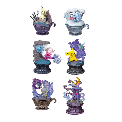 Authentic Pokemon figures re-ment Little Night collection 